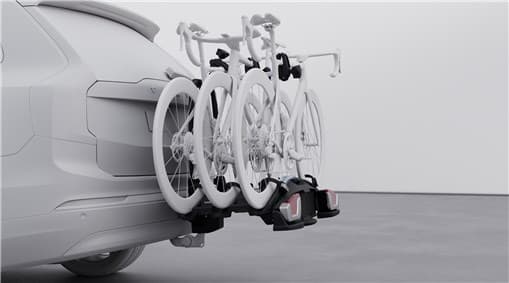 Fietsdrager, op trekhaak gemonteerd met Fix4Bike (3 fietsen)
